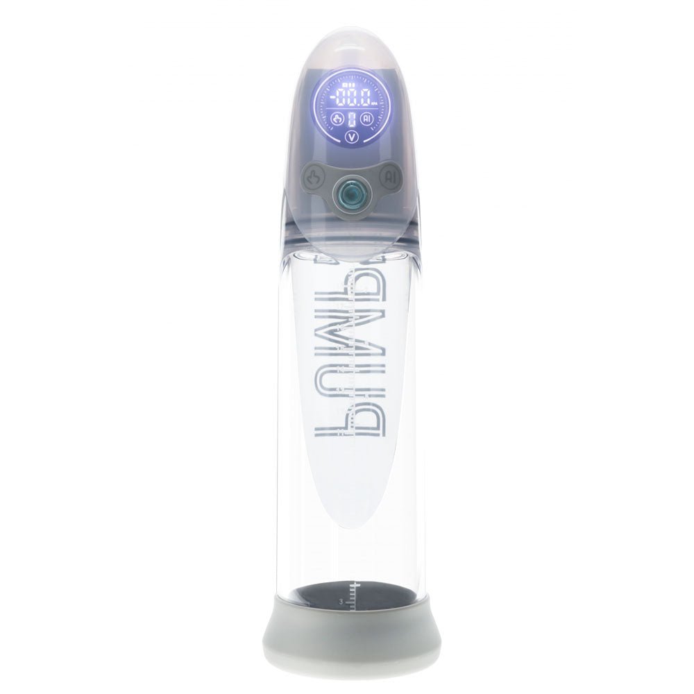 Pumped Aqua-Pro AI-Enabled Submersible Auto Penis Pump - Grey