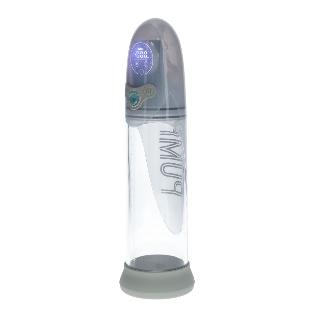 Pumped Aqua-Pro AI-Enabled Submersible Auto Penis Pump - Grey