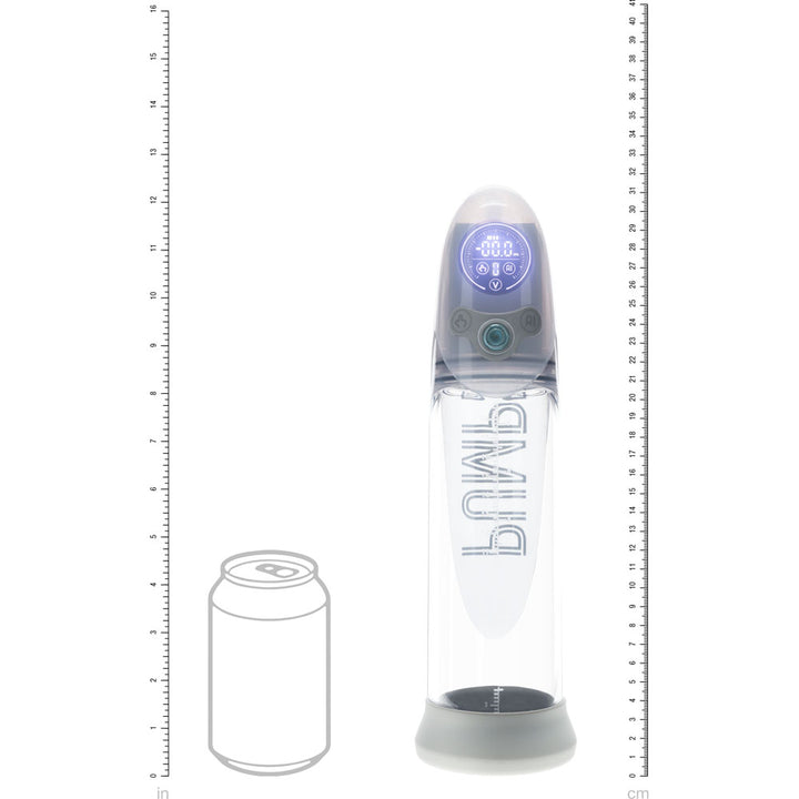 Pumped Aqua-Pro AI-Enabled Submersible Auto Penis Pump - Grey