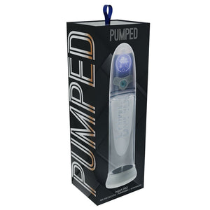 Pumped Aqua-Pro AI-Enabled Submersible Auto Penis Pump - Grey