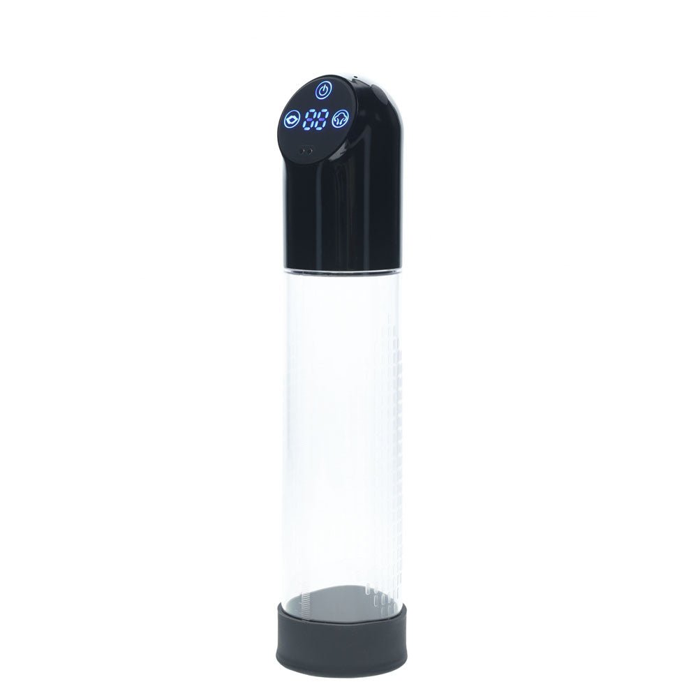 Pumped Automatic Waterproof Penis Pump - Black