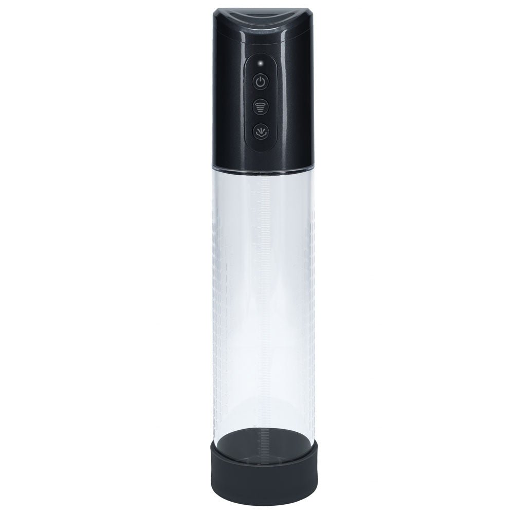 Pumped Hyperpump Automatic Penis Pump - Gunmetal
