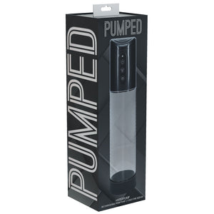 Pumped Hyperpump Automatic Penis Pump - Gunmetal