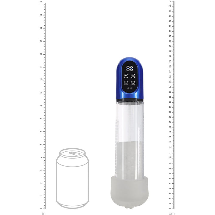 Pumped Engage Automatic Penis Pump - Blue
