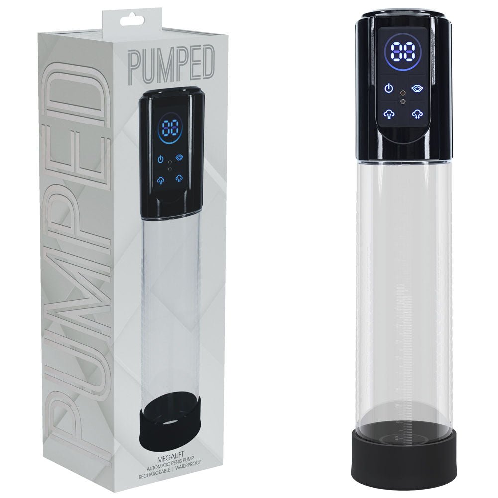 Pumped MegaLift Automatic Penis Pump - Black