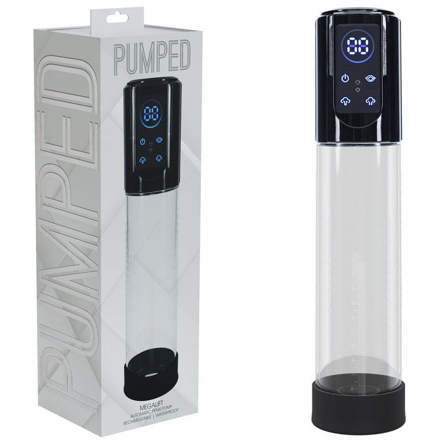 Pumped MegaLift Automatic Penis Pump - Black