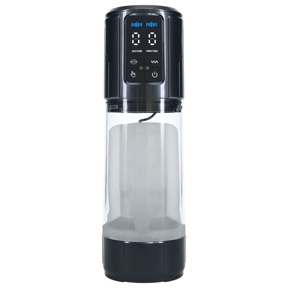 Pumped UltraLift Automatic Masturbator - Gunmetal