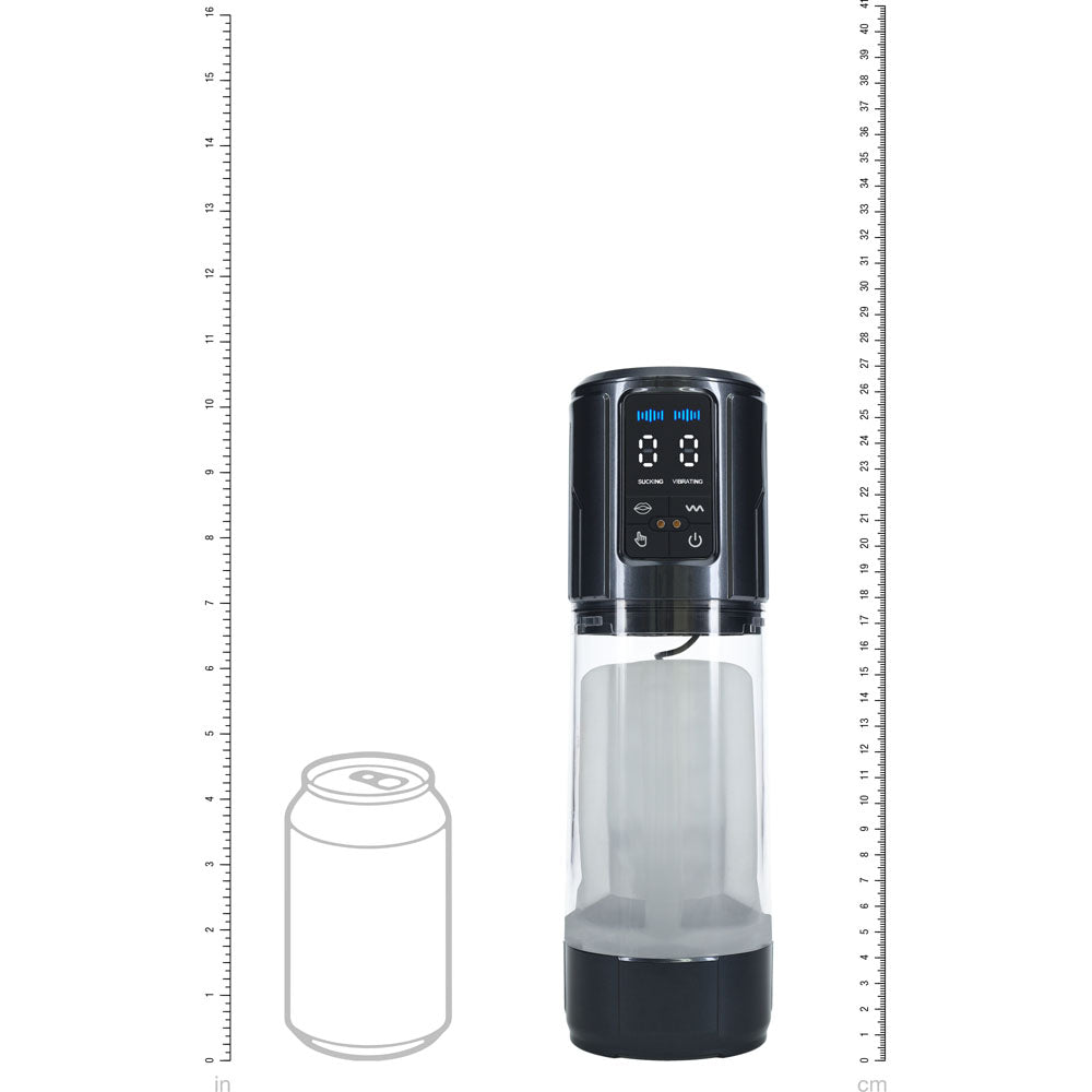 Pumped UltraLift Automatic Masturbator - Gunmetal