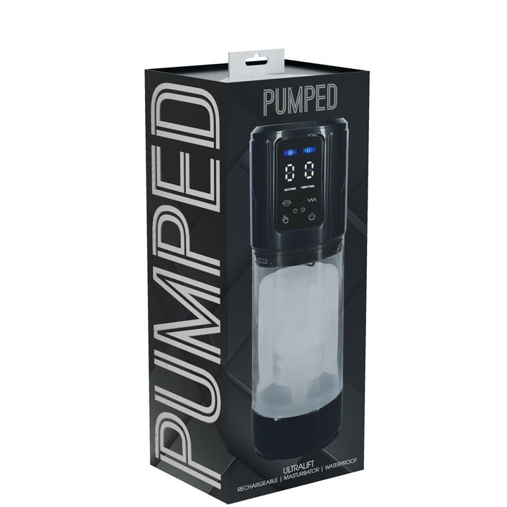 Pumped UltraLift Automatic Masturbator - Gunmetal