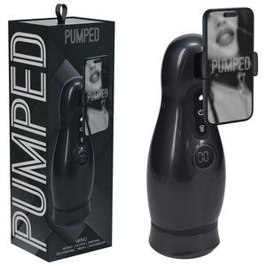 Pumped Virtuo - Sucking Vibrating Auto Masturbator - Gunmetal