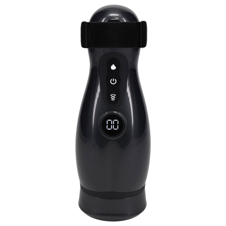 Pumped Virtuo - Sucking Vibrating Auto Masturbator - Gunmetal