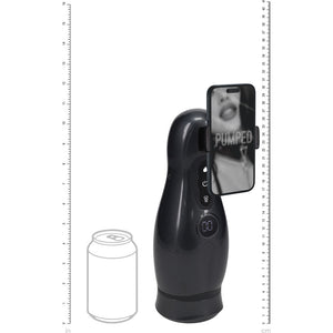 Pumped Virtuo - Sucking Vibrating Auto Masturbator - Gunmetal
