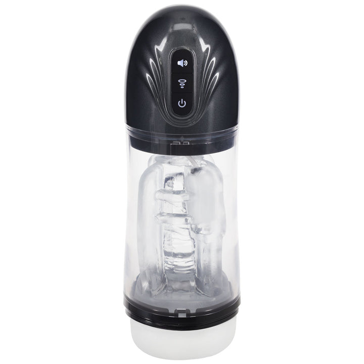 Pumped SonicPull - Sucking And Vibrating Auto Masturbator - Gunmetal