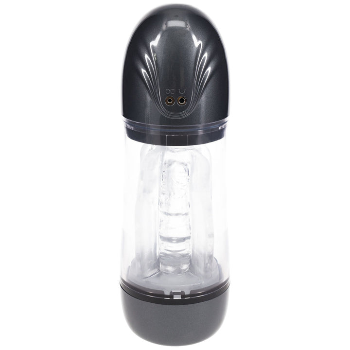Pumped SonicPull - Sucking And Vibrating Auto Masturbator - Gunmetal