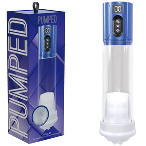 Pumped HyperLift Automatic Penis Pump - Metalic Blue