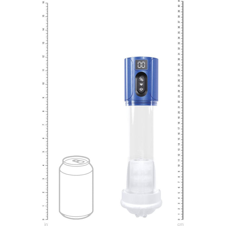 Pumped HyperLift Automatic Penis Pump - Metalic Blue