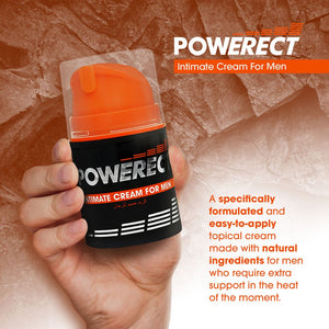 Powerect Intimate Cream - Enhancer Cream for Men - 48ml
