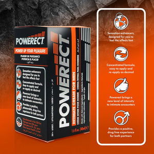 Powerect Intimate Cream - Enhancer Cream for Men - 48ml