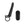 Passion Play Vibrating Double Penetrator with Remote - Black