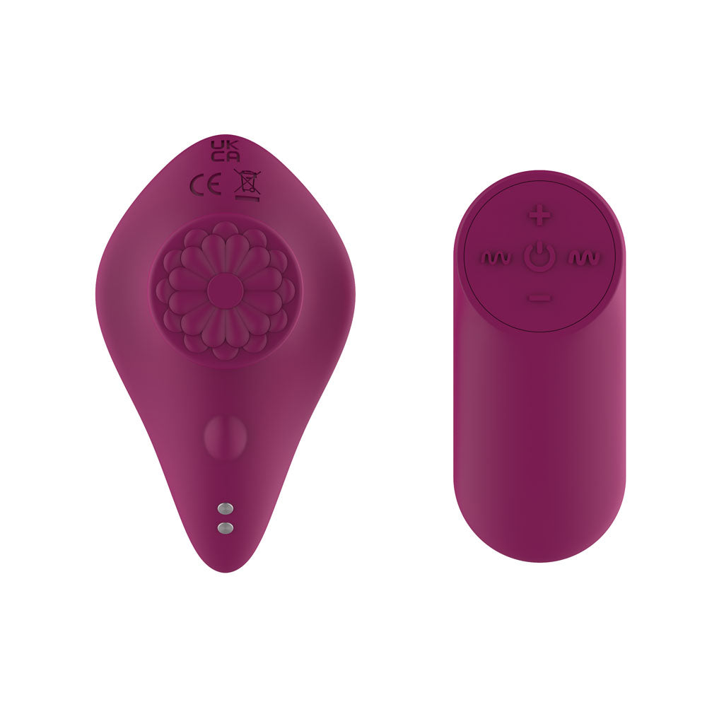 Passion Play Magnet Panty Vibe with Remote - Purple