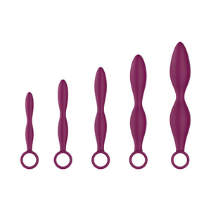 Passion Play Purple Silicone Dilator Set - 5 Sizes