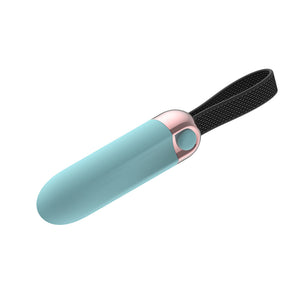 Passion Play Rechargeable Bullet Vibrator - Blue