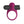 Passion Play Silicone Vibrating Cockring - Purple