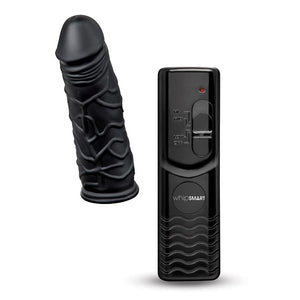 Whipsmart Inflatable Bangin Bolster with Vibrating Dong - Black