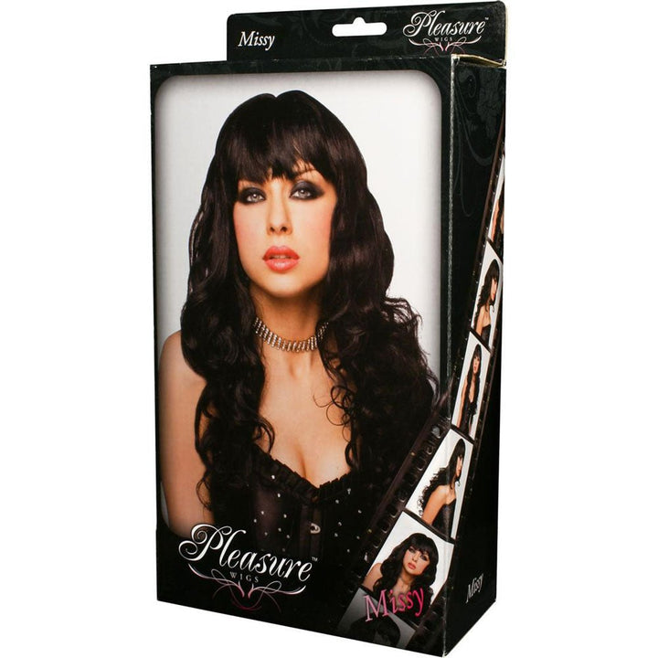 Pleasure Wigs Missy - Black - Black Wig