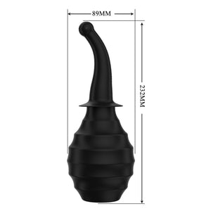 Mr Play Anal Douche M6 - Black - 330ml Capacity