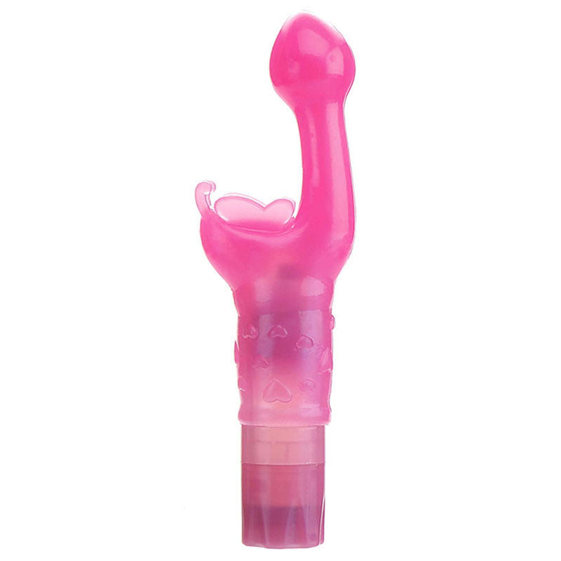 Adam & Eve Butterfly Kiss Vibrator - Pink