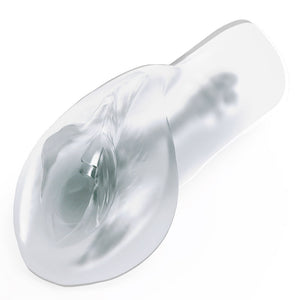 Pipedream Extreme Toyz Self Lubricating Sorority Snatch - Clear Vagina Stroker