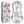 PDX Wet Pussies Super Flip-A-Pussy Over -  Clear Dual Ended Self Lubricating Stroker (Vagina & Ass)