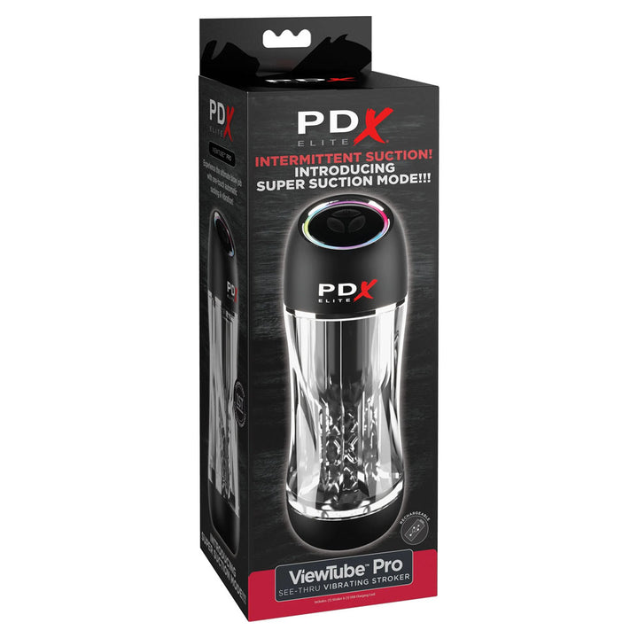 PDX Elite ViewTube Pro - Clear Auto Sucking Stroker