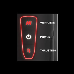 PDX Elite Milk Me Hotter - Thrusting Heating Auto Stroker
