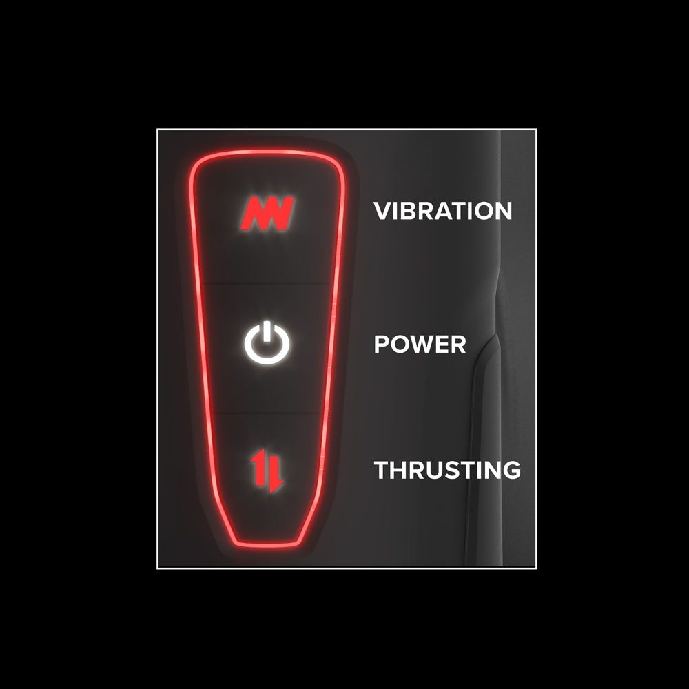 PDX Elite Milk Me Hotter - Thrusting Heating Auto Stroker