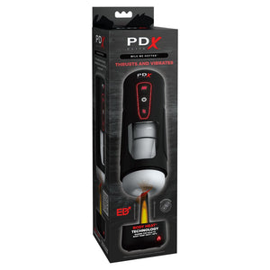 PDX Elite Milk Me Hotter - Thrusting Heating Auto Stroker