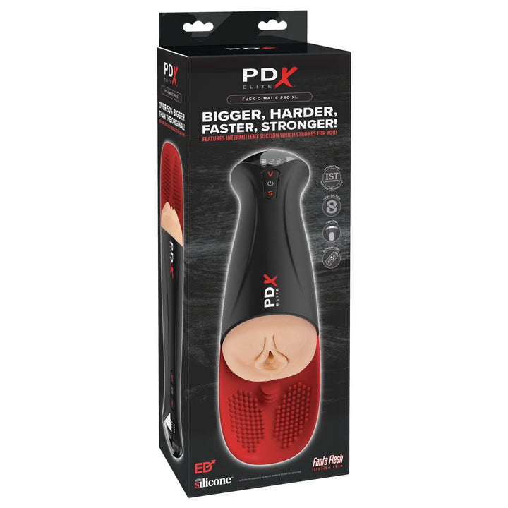 PDX Elite Fap-O-Matic Pro XL - Light - Flesh Auto Stroker