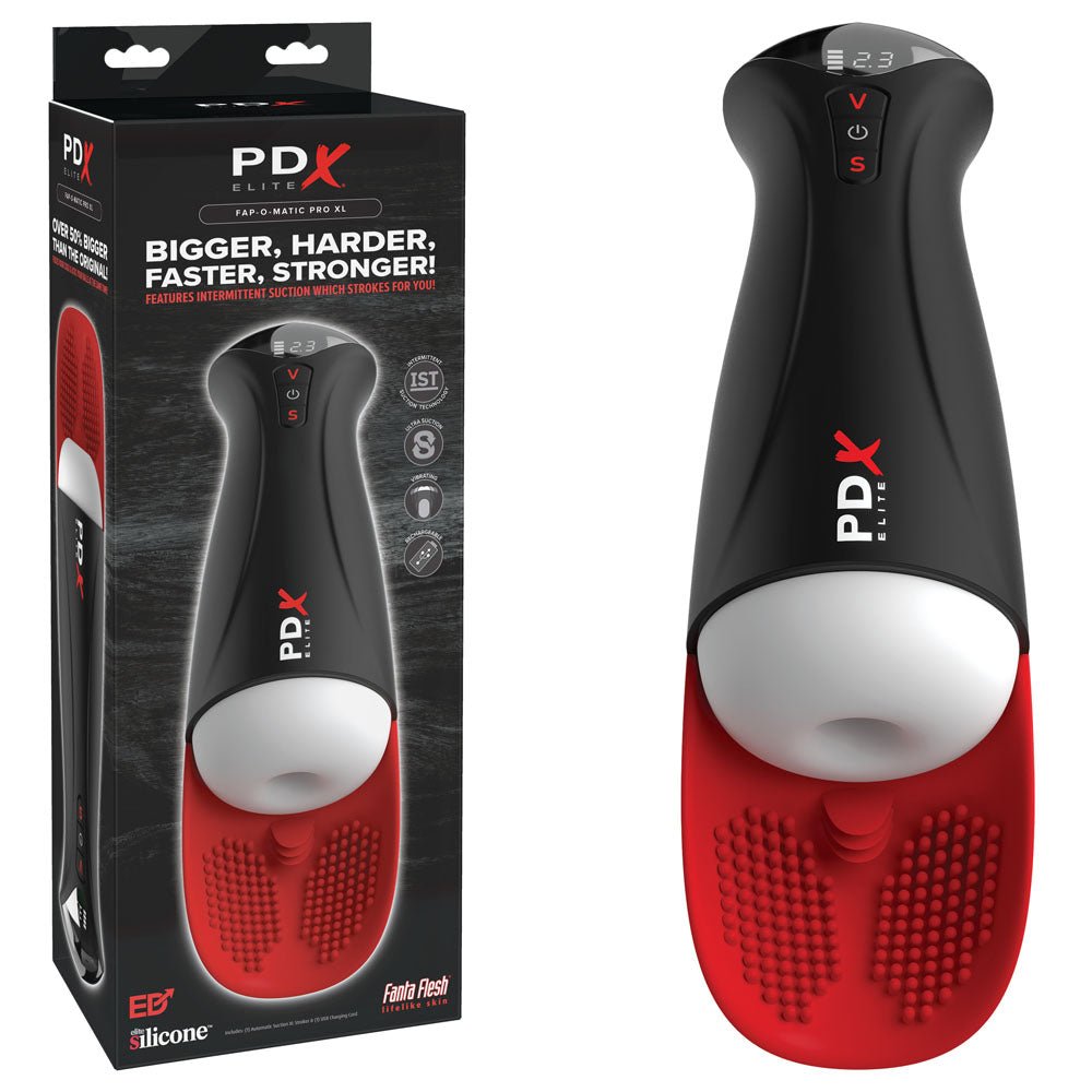 PDX Elite Fap-O-Matic Pro XL White Auto Stroker