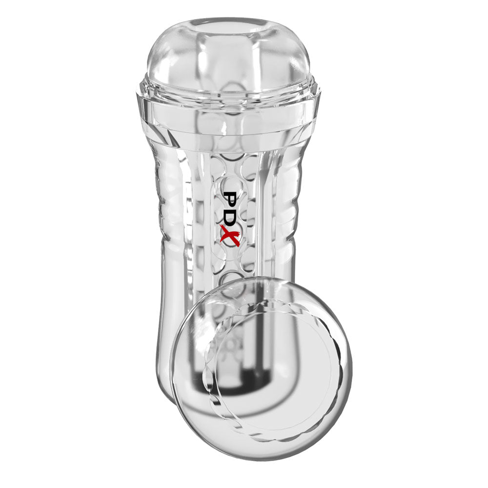 PDX Elite ViewTube EZ-Grip Clear Stroker