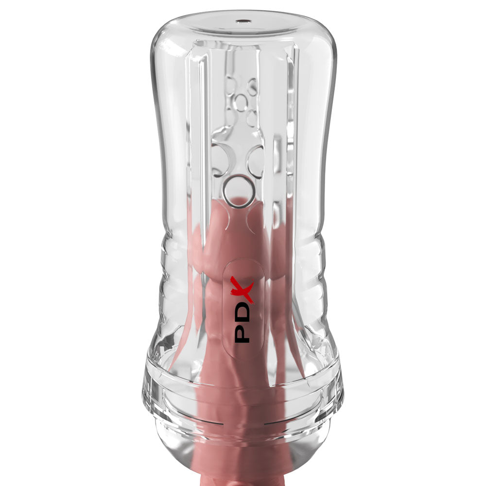 PDX Elite ViewTube EZ-Grip Clear Stroker