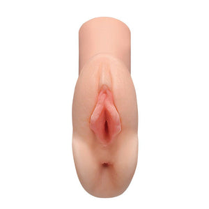 PDX PLUS Perfect Pussy Double Pocket Pussy Stroker - Flesh