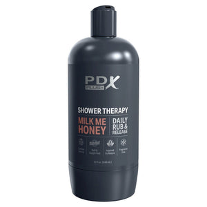PDX Plus Shower Therapy - Milk Me Honey Vagina Stroker - Tan