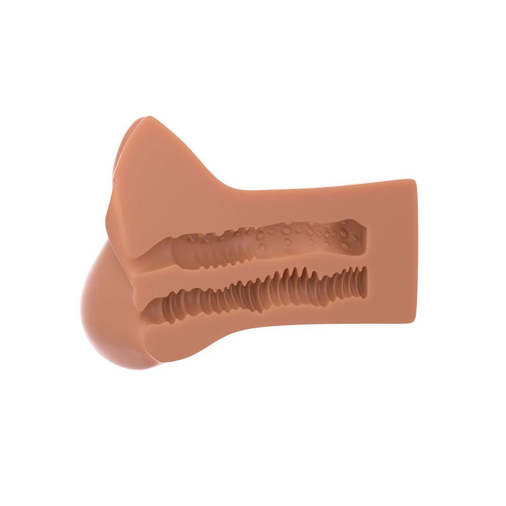 PDX Plus Pick Your Pleasure XL Vagina Stroker - Brown