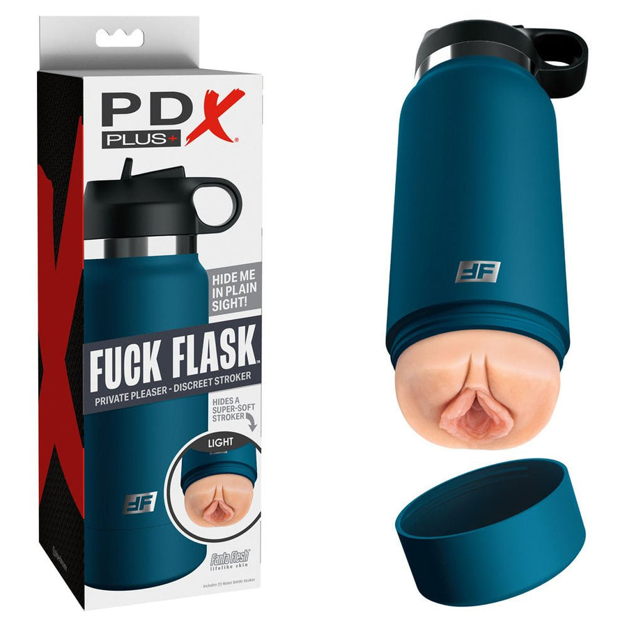 PDX Plus Fuck Flask - Private Pleaser - Flesh Vagina Stroker