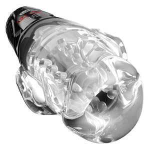 PDX Elite Ultra Milker Pro - Vibrating & Sucking Auto Stroker - Clear