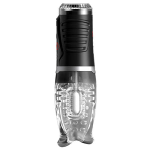 PDX Elite Ultra Milker Pro - Vibrating & Sucking Auto Stroker - Clear