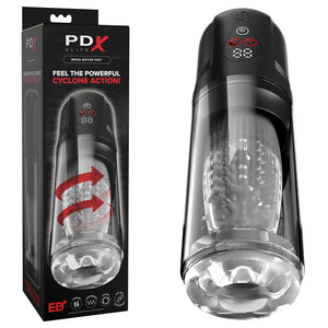 PDX Elite Mega-Bator Pro - Vibrating & Spinning Auto Stroker