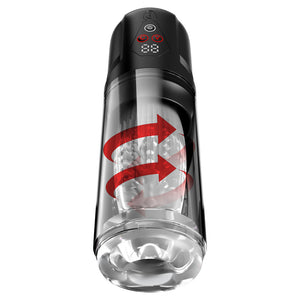 PDX Elite Mega-Bator Pro - Vibrating & Spinning Auto Stroker