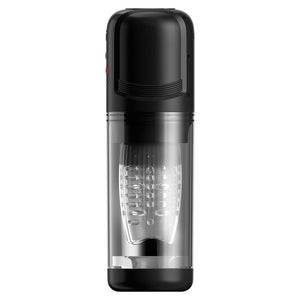 PDX Elite Mega-Bator Pro - Vibrating & Spinning Auto Stroker - Clear